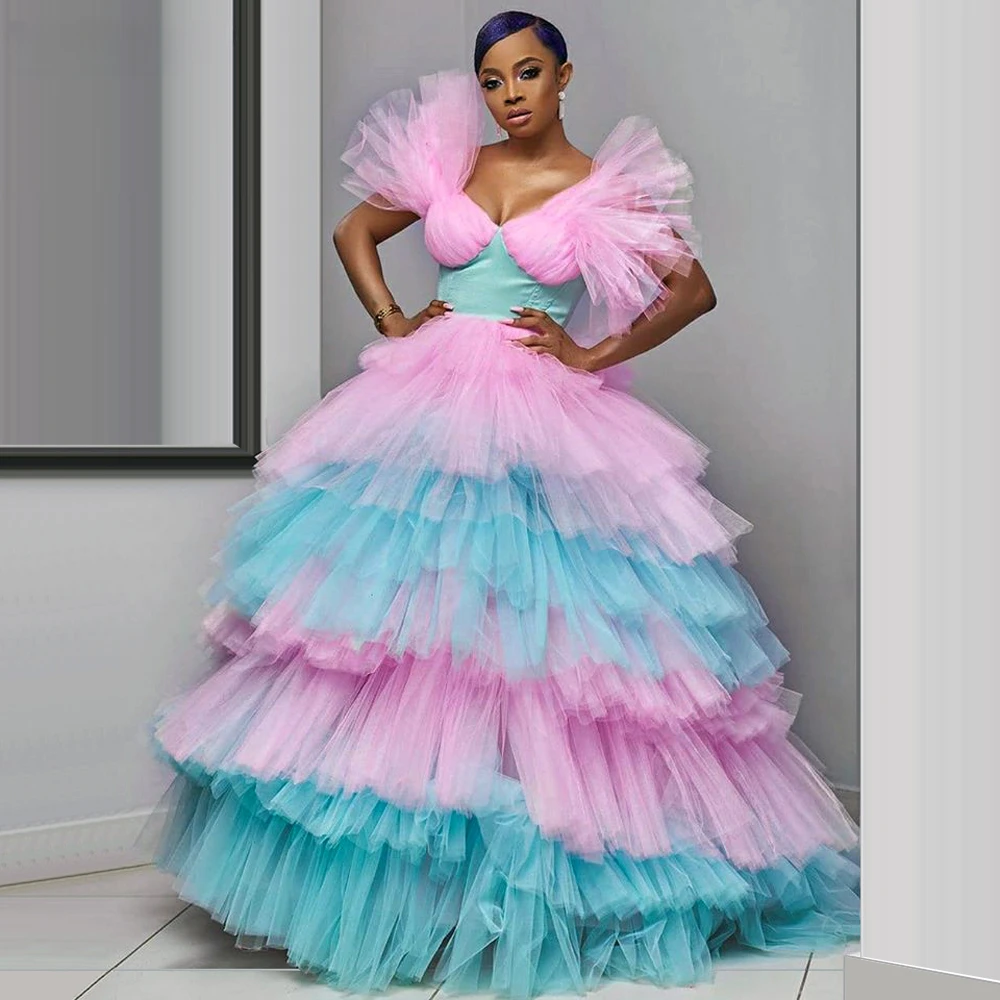 African Colorful Prom Dresses Elegant Long Dress Ladies Party Night Turkish Celebrity Runaway Gowns
African Colorful Prom Dresses Elegant Long Dress Ladies Party Night Turkish Celebrity Runaway Gowns