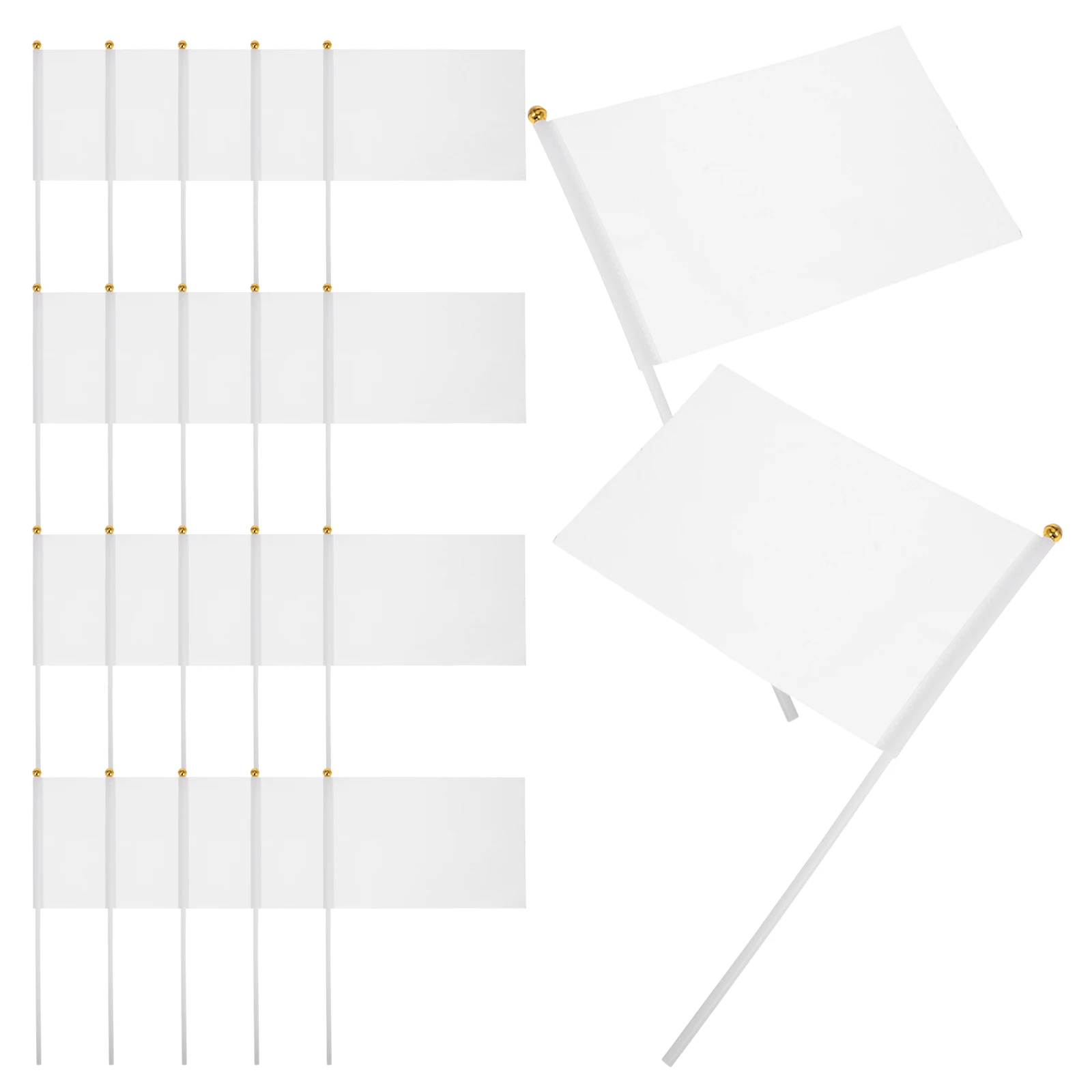 48pcs White Hand Crank Flags Polyester Durable Flagpoles Easy Assemble Great Car Racing Football Events Parties Business
48pcs White Hand Crank Flags Polyester Durable Flagpoles Easy Assemble Great Car Racing Football Events Parties Business