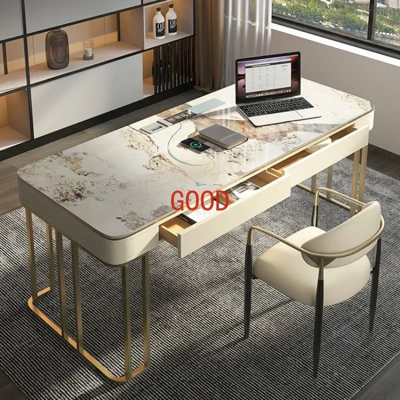 Italian Light Luxury Office Desk Slate Bedroom Household Computer Cosmetology Office Desk Bureau Working Equipment
Italian Light Luxury Office Desk Slate Bedroom Household Computer Cosmetology Office Desk Bureau Working Equipment