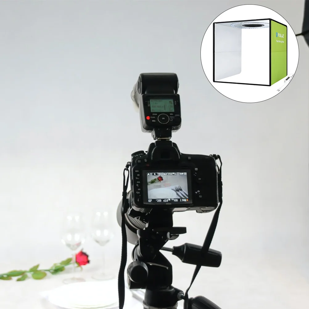 Three-color Temperature Ring Light Portable Folding Studio Kit Shoot Camera Accessories Accessory Photo Picture Travel
Three-color Temperature Ring Light Portable Folding Studio Kit Shoot Camera Accessories Accessory Photo Picture Travel
