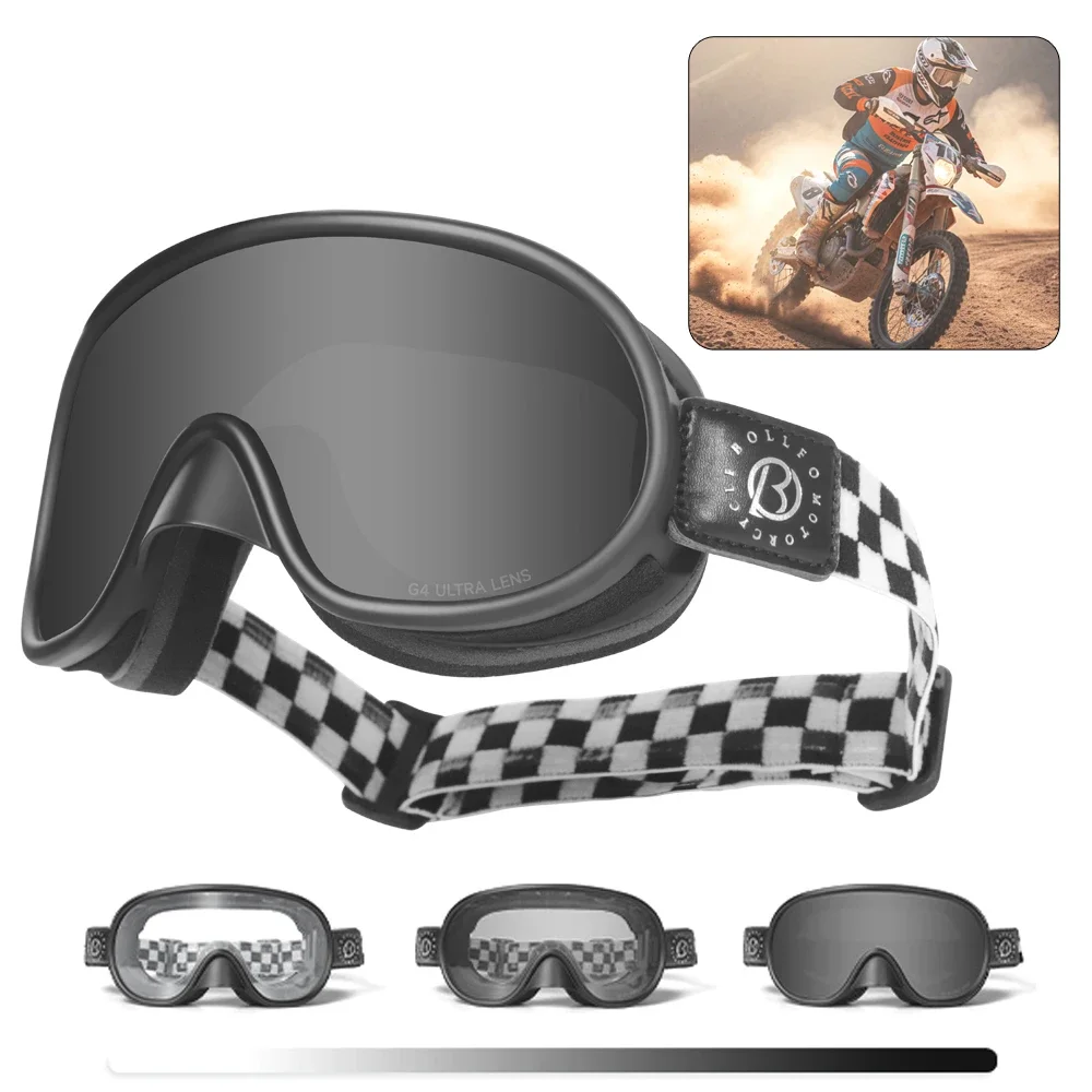 Photochromic Motocross glasses for Men UV400 Protection Dirt Bike ATV Motorcycle Goggles Dual-Cycle Defogging Racing Goggles
Photochromic Motocross glasses for Men UV400 Protection Dirt Bike ATV Motorcycle Goggles Dual-Cycle Defogging Racing Goggles