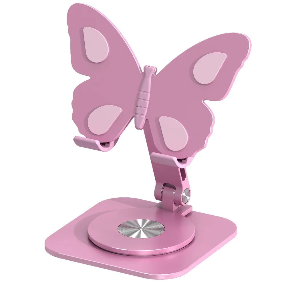 Aluminum Alloy Mobile Phone Holders Foldable Butterfly Desktop Stand Adjustable Universal Mobile Phone Stand
Aluminum Alloy Mobile Phone Holders Foldable Butterfly Desktop Stand Adjustable Universal Mobile Phone Stand