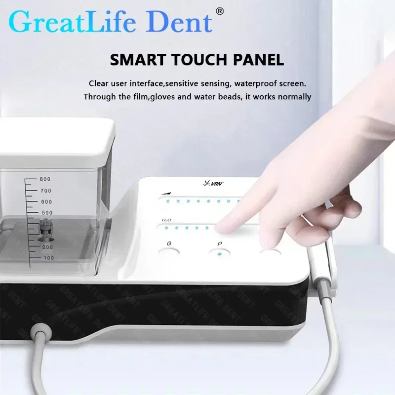 GreatLife Dent VRN DA-20 Стоматологический ультразвуковой скалер Беспроводная педаль Стоматологический скалер Устройство 10 шт. Светодиодные наконечники
GreatLife Dent VRN DA-20 Стоматологический ультразвуковой скалер Беспроводная педаль Стоматологический скалер Устройство 10 шт. Светодиодные наконечники