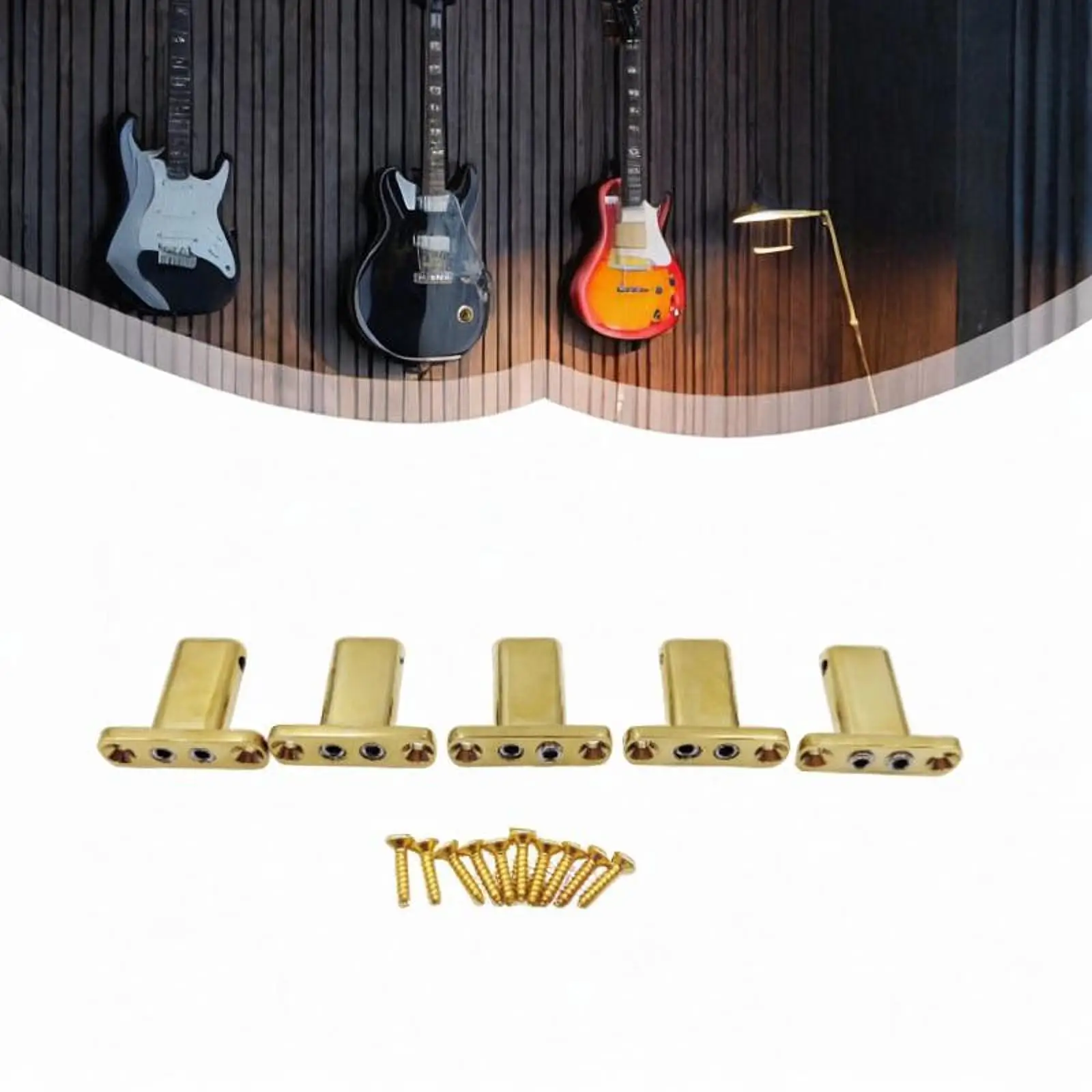 5 String Guitar Nut Locking Block for Electric Instruments DIY Parts
5 String Guitar Nut Locking Block for Electric Instruments DIY Parts