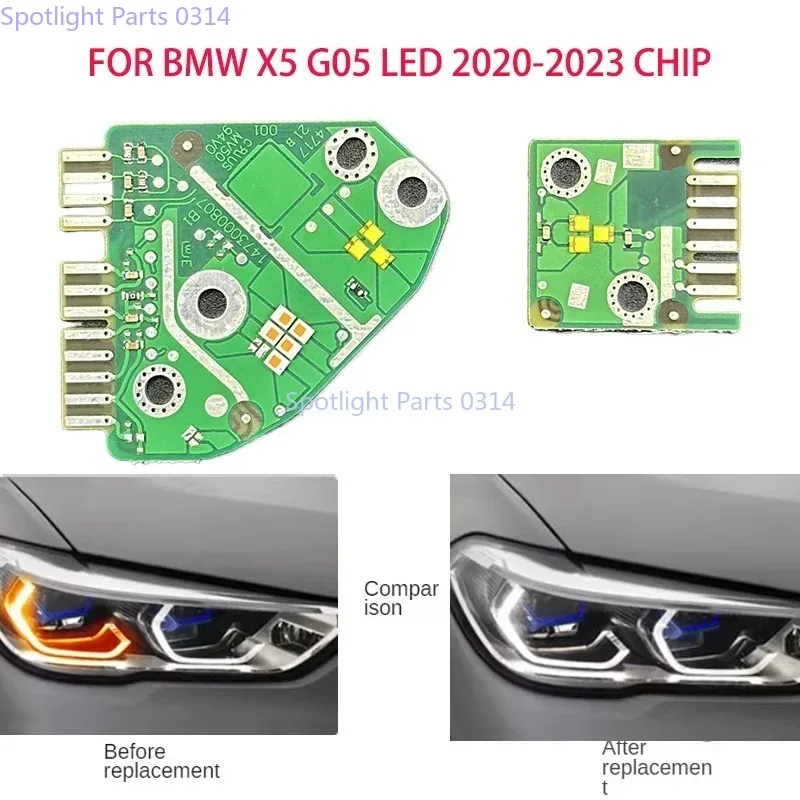 NEW For BMW X5 G05 LED 2020-2023 Car Headlights DRL Chip Ballast Chip Circuit Board Light Source Board Chip White Light
NEW For BMW X5 G05 LED 2020-2023 Car Headlights DRL Chip Ballast Chip Circuit Board Light Source Board Chip White Light