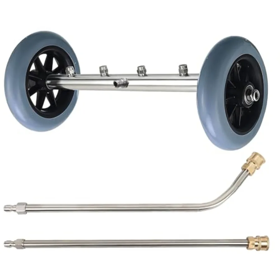 Pressure Washer Power Washer Surface Cleaner Undercarriage Water Car Broom Attachment with Extension Wand 4000 PSI
Pressure Washer Power Washer Surface Cleaner Undercarriage Water Car Broom Attachment with Extension Wand 4000 PSI