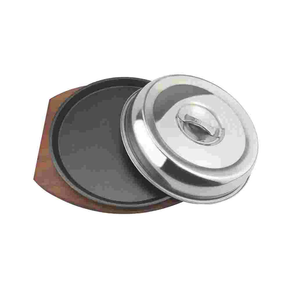 Western Food Cover Round Iron Plate Kitchen Cookware BBQ Stovetop Grill Nonstick for Wood
Western Food Cover Round Iron Plate Kitchen Cookware BBQ Stovetop Grill Nonstick for Wood