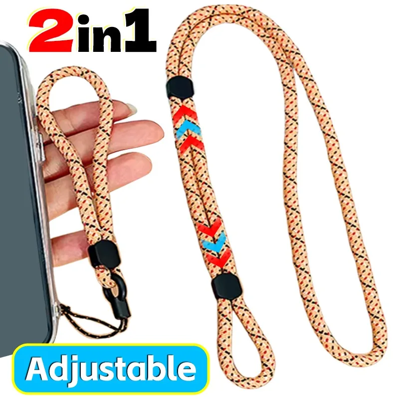 Универсальный ремешок для телефона, съемный регулируемый шейный шнур, привязь на запястье для ключей, идентификационный значок для всех телефонов, страховочная веревка с защитой от потери
Универсальный ремешок для телефона, съемный регулируемый шейный шнур, привязь на запястье для ключей, идентификационный значок для всех телефонов, страховочная веревка с защитой от потери