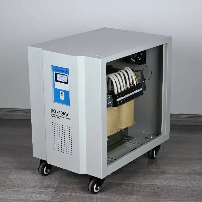 Step-up/Step-down Three-Phase Transformer with Housing 600V 480V 440V 400V 380V 220V 208V Input/Output
Step-up/Step-down Three-Phase Transformer with Housing 600V 480V 440V 400V 380V 220V 208V Input/Output