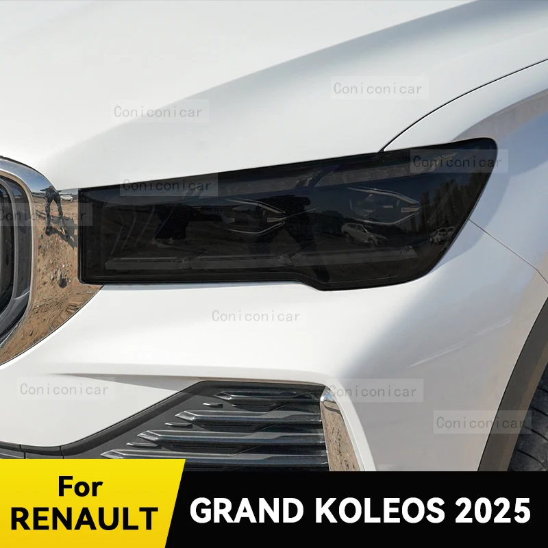For Renault Grand Koleos 2025 Car Headlight Protective Cover Film Front Light TPU Anti-scratch Headlamp Tint Accessories
For Renault Grand Koleos 2025 Car Headlight Protective Cover Film Front Light TPU Anti-scratch Headlamp Tint Accessories