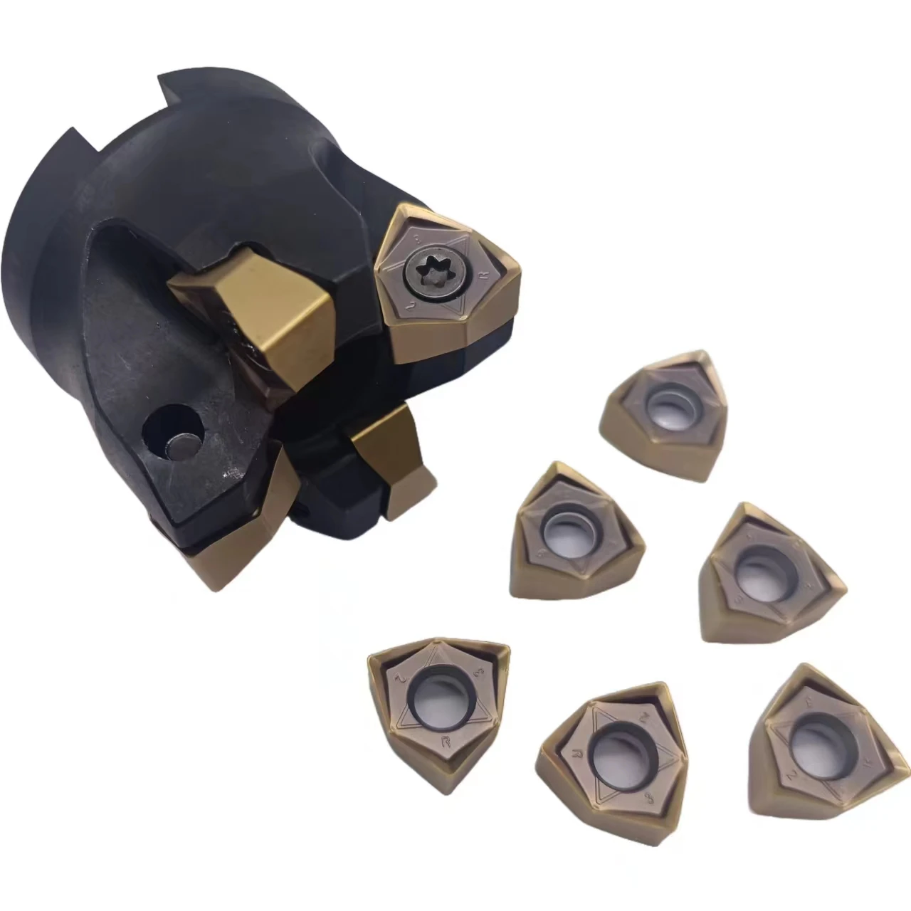 WNMU080608 CNC Cutting Tools 10pcs Tungsten Carbide Inserts High Feed Face Milling Tools WNMU WNMU08
WNMU080608 CNC Cutting Tools 10pcs Tungsten Carbide Inserts High Feed Face Milling Tools WNMU WNMU08