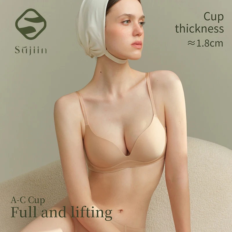 SUJIIN Small Chest Bras for Women Wireless Seamless Push Up Plunge Supportive Bra Woman Sexy Lingerie Female Bh MX393
SUJIIN Small Chest Bras for Women Wireless Seamless Push Up Plunge Supportive Bra Woman Sexy Lingerie Female Bh MX393