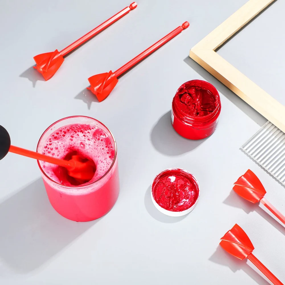ABRE-12 Pieces Epoxy Mixer Attachment For Drill Helix Paint Mixer Reusable Resin Mixer Paint Stirrers Drill Attachment
ABRE-12 Pieces Epoxy Mixer Attachment For Drill Helix Paint Mixer Reusable Resin Mixer Paint Stirrers Drill Attachment