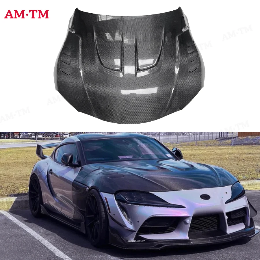 Высокое качество для Toyota Supra A90 A91 MK5 2019 + капот двигателя автомобиля из углеродного волокна, передний бампер, крышка капота двигателя, комплект кузова 
Высокое качество для Toyota Supra A90 A91 MK5 2019 + капот двигателя автомобиля из углеродного волокна, передний бампер, крышка капота двигателя, комплект кузова