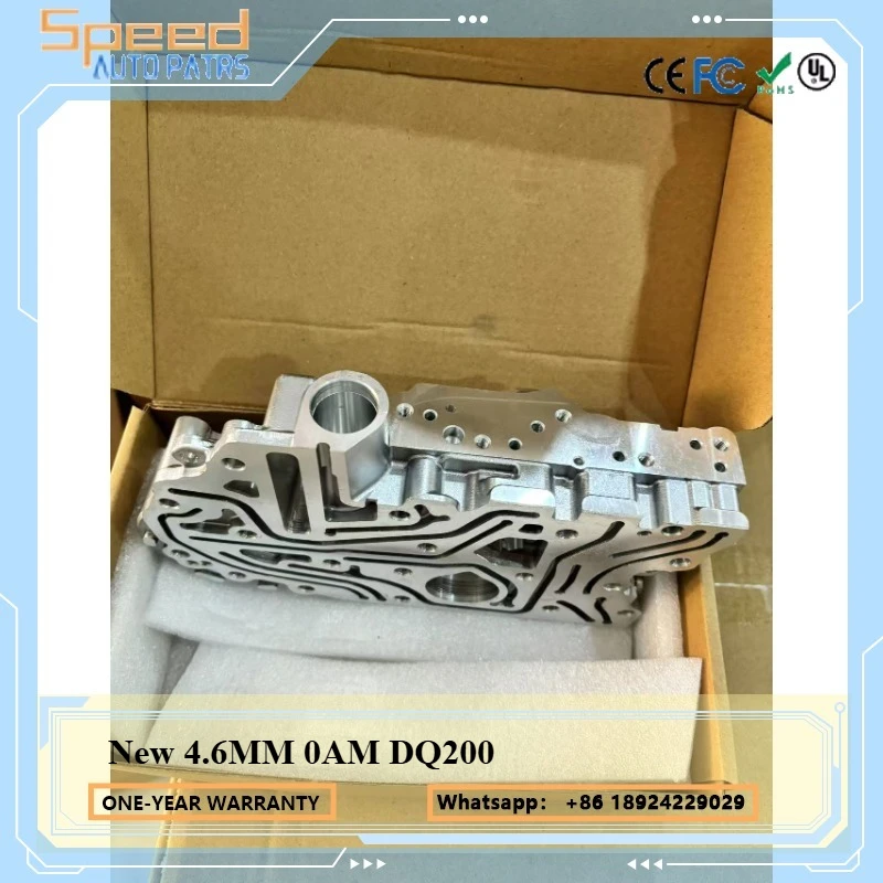 New 4.6MM 0AM DQ200 0AM325066C 0AM325066AC Thicken Valve Body Accumulator Housing Oil Plate DSG7 0AM325066R for VW Audi A3
New 4.6MM 0AM DQ200 0AM325066C 0AM325066AC Thicken Valve Body Accumulator Housing Oil Plate DSG7 0AM325066R for VW Audi A3