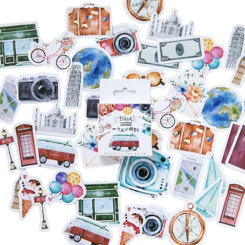 46 Pcs/lot Classic Beautiful Vacation Scrapbooking and Travel Diary Stickers For Album Waterproof Labels Office School
46 Pcs/lot Classic Beautiful Vacation Scrapbooking and Travel Diary Stickers For Album Waterproof Labels Office School