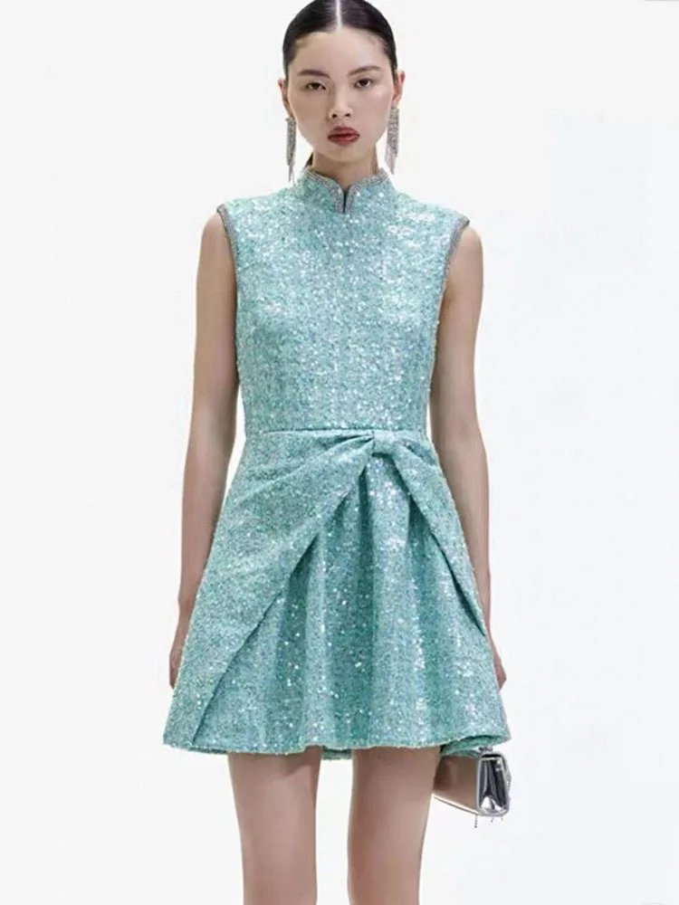 y2k fall and winter stand-up collar with diamonds sequins sleeveless Women's dresses2023 simple and versatile Party dresses
y2k fall and winter stand-up collar with diamonds sequins sleeveless Women's dresses2023 simple and versatile Party dresses