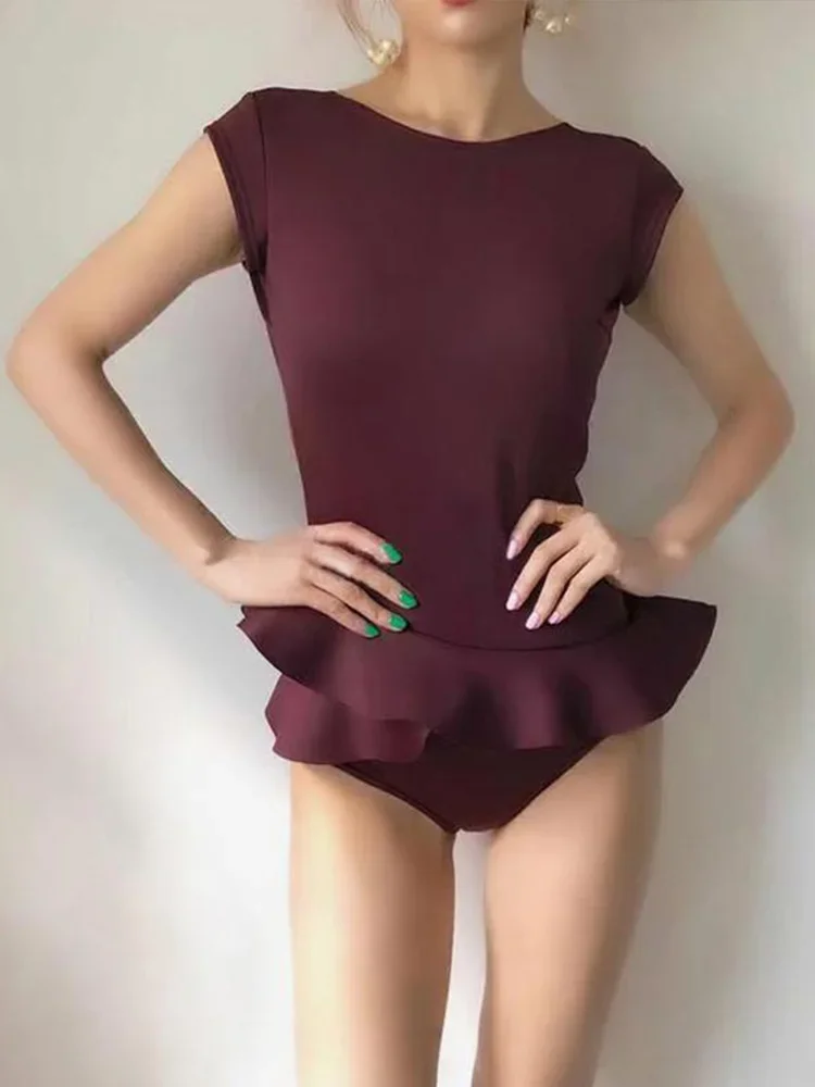 Korean Sexy Solid Ruffles Bikini Women Swimsuit High Waist Backless Beach Bikini 2025 New Summer Swimwear One Piece Swimsuit
Korean Sexy Solid Ruffles Bikini Women Swimsuit High Waist Backless Beach Bikini 2025 New Summer Swimwear One Piece Swimsuit