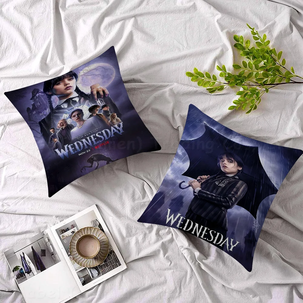 American Movie TV Wednesday AddamsPillow Gifts Home Office Furnishings Bedroom Sofa Car Cushion Cover Case 45x45cm
American Movie TV Wednesday AddamsPillow Gifts Home Office Furnishings Bedroom Sofa Car Cushion Cover Case 45x45cm