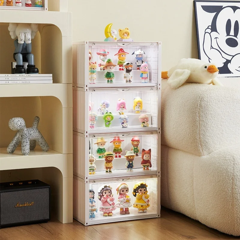 Acrylic Storage Box Transparent Container Blind Box Display Stand Dustproof Cabinet For Pop-Mart Figures Household Organizer
Acrylic Storage Box Transparent Container Blind Box Display Stand Dustproof Cabinet For Pop-Mart Figures Household Organizer