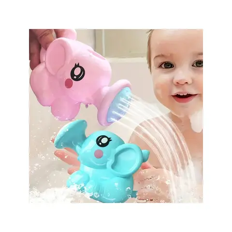 Baby bath shower toy elephant kettle animal shape shower toy