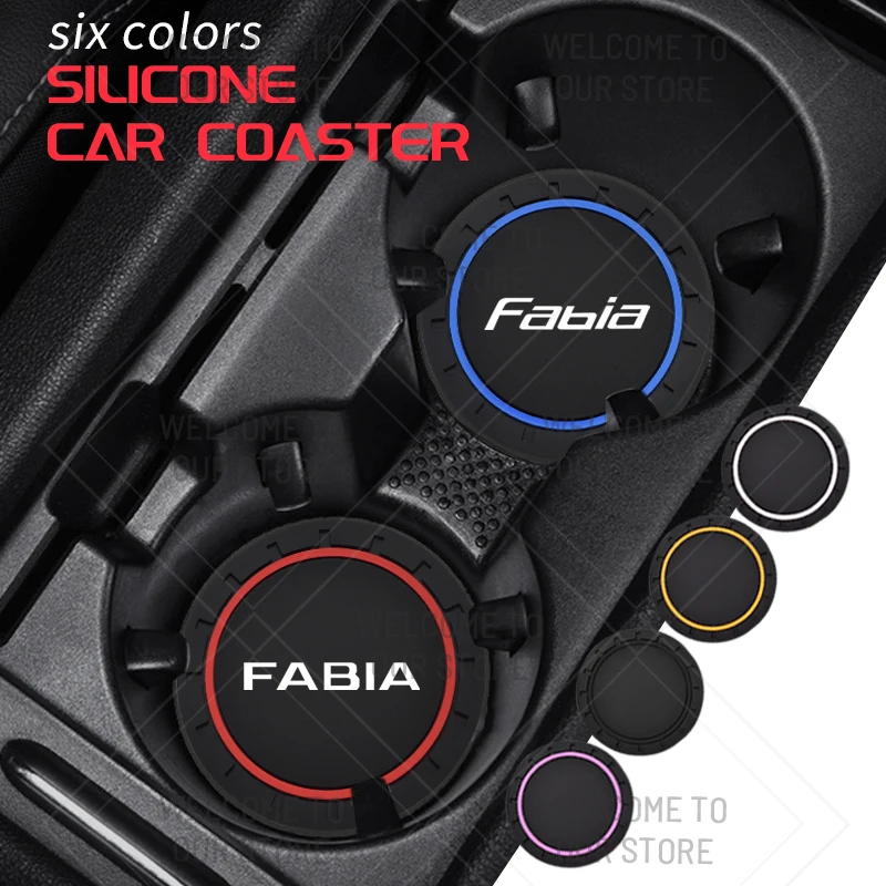 2pcs PVC For Skoda Fabia LOGO L&K VRS Sport Line Car Coaster Water Cup Anti-Slip Silicone Pads Interior Decoration Accessories
2pcs PVC For Skoda Fabia LOGO L&K VRS Sport Line Car Coaster Water Cup Anti-Slip Silicone Pads Interior Decoration Accessories