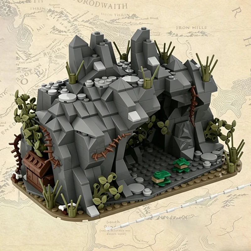 Ring Movie Street View Model MOC Building Bricks Natural Rock Hills Modular Technology Assemble Children Toys Suit Gifts Holiday
Ring Movie Street View Model MOC Building Bricks Natural Rock Hills Modular Technology Assemble Children Toys Suit Gifts Holiday