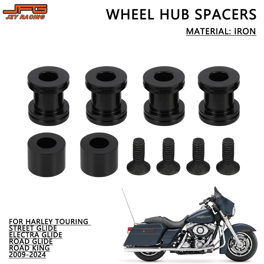 Motorcycle Wheel Hub Spacers Luggage Rack Kit Accessories For Harley Touring Street Glide Electra Road Glide Road King 2009-2024
Motorcycle Wheel Hub Spacers Luggage Rack Kit Accessories For Harley Touring Street Glide Electra Road Glide Road King 2009-2024