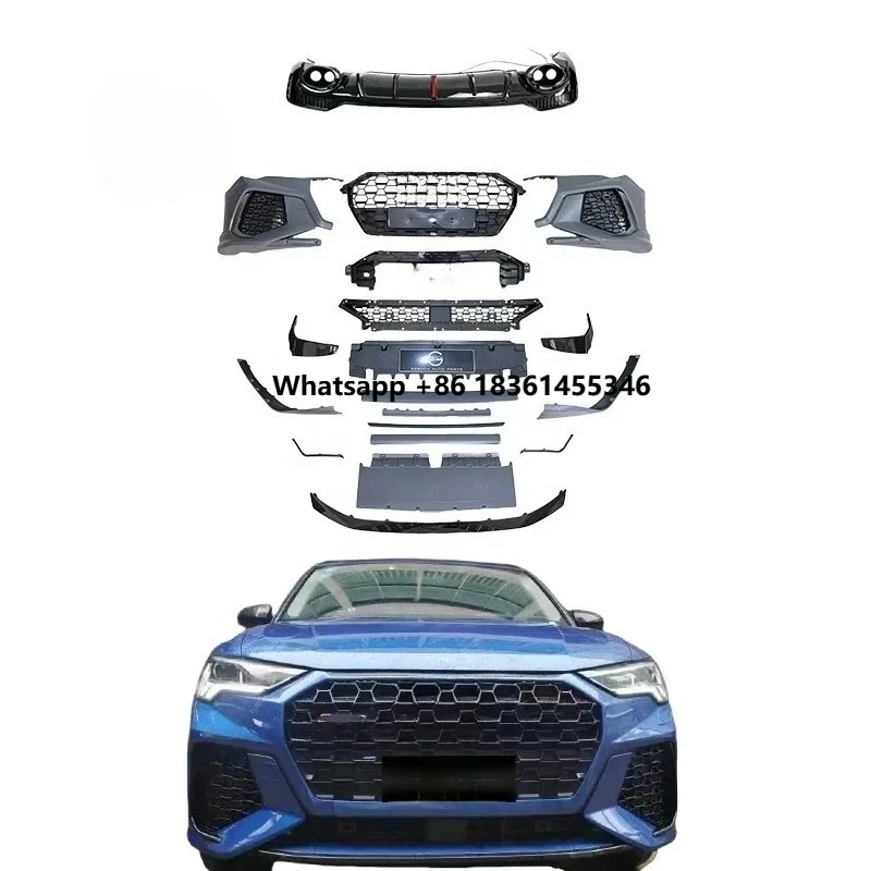 For 2019+ Q3 SQ3 To RSQ3 Body Kits Front Bumpers Rear Diffuser Exhaust Pipe Q3 Car Grill Bodykit RSQ3 Car Bumper
For 2019+ Q3 SQ3 To RSQ3 Body Kits Front Bumpers Rear Diffuser Exhaust Pipe Q3 Car Grill Bodykit RSQ3 Car Bumper