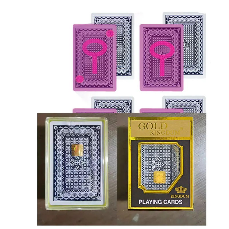 Marked Cards For UV Contact Lenses Magic Plastic Deck Funny Game Gold kingdum Anti Cheating Poker Board Game
Marked Cards For UV Contact Lenses Magic Plastic Deck Funny Game Gold kingdum Anti Cheating Poker Board Game
