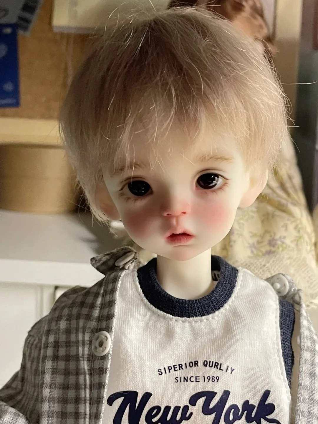 Новая подлинная кукла bjd 1/4 35 см Koi, трендовая крутая кукла для мальчиков и мальчиков, красивая кукла, взрывной макияж, в наличии
Новая подлинная кукла bjd 1/4 35 см Koi, трендовая крутая кукла для мальчиков и мальчиков, красивая кукла, взрывной макияж, в наличии