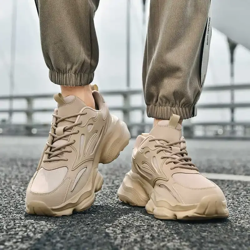 Thick-heeled PU Leather Men's Postal Boots Men's Summer White Shoes High Sneakers Husband Sports High-quality Sneakeres
Thick-heeled PU Leather Men's Postal Boots Men's Summer White Shoes High Sneakers Husband Sports High-quality Sneakeres