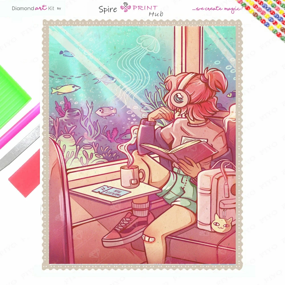 Underwater Train Pink Girl 5d Diy Crystal Diamond Painting Kit Embroidery Colorful Handicrafts Art Cross Stitch Home Decor Gift
Underwater Train Pink Girl 5d Diy Crystal Diamond Painting Kit Embroidery Colorful Handicrafts Art Cross Stitch Home Decor Gift