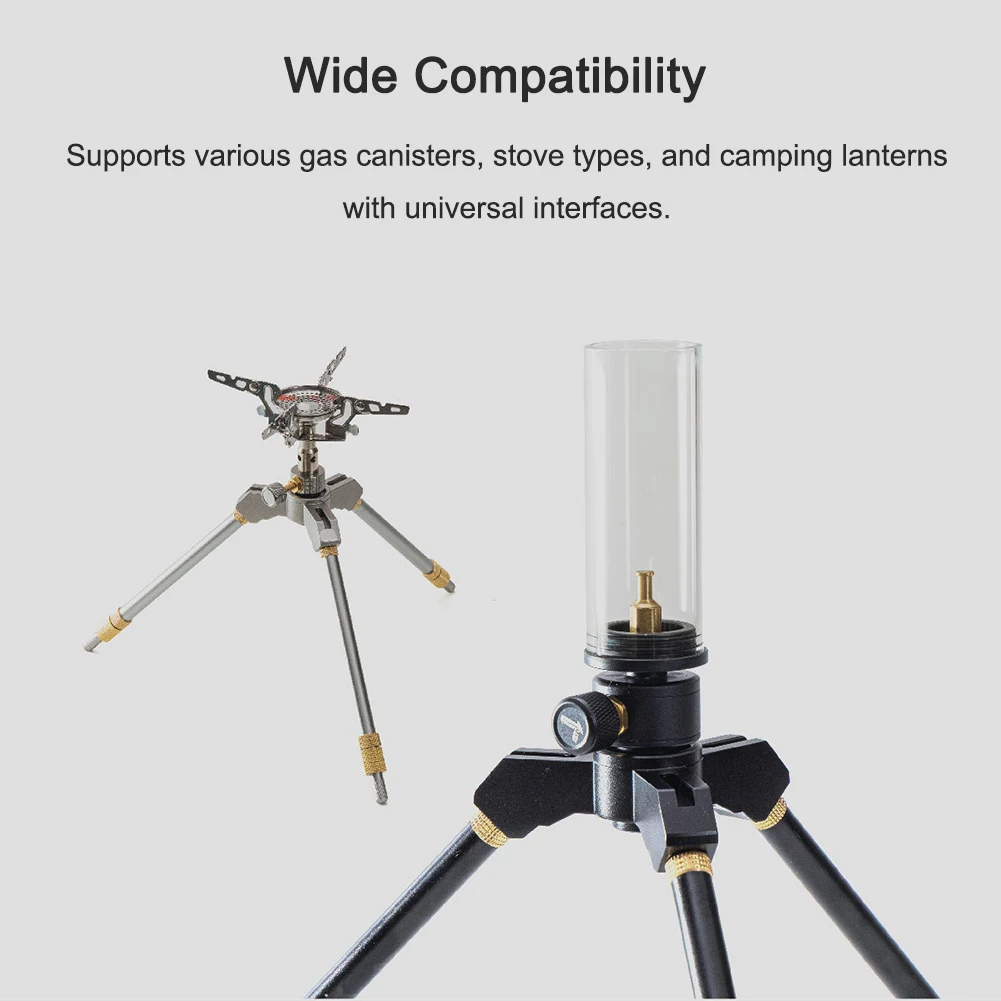 Outdoor Telescopic Stove Tripod Stand Z01 Upgrade – Extendable Camping Gas Stove Holder, Universal Gas Canister Support
Outdoor Telescopic Stove Tripod Stand Z01 Upgrade – Extendable Camping Gas Stove Holder, Universal Gas Canister Support