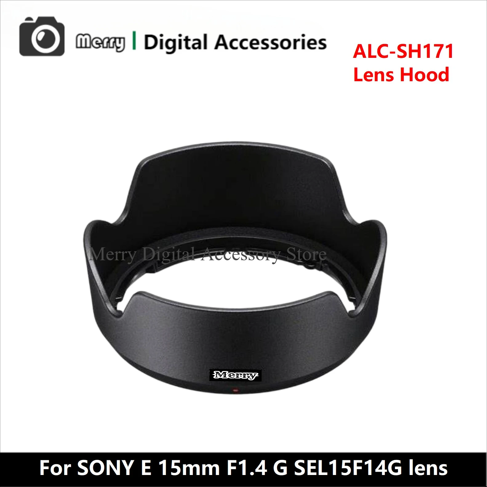 New Original Genuine Front Lens Hood ALC-SH171 For SONY E 15mm F1.4 G SEL15F14G Lens
New Original Genuine Front Lens Hood ALC-SH171 For SONY E 15mm F1.4 G SEL15F14G Lens