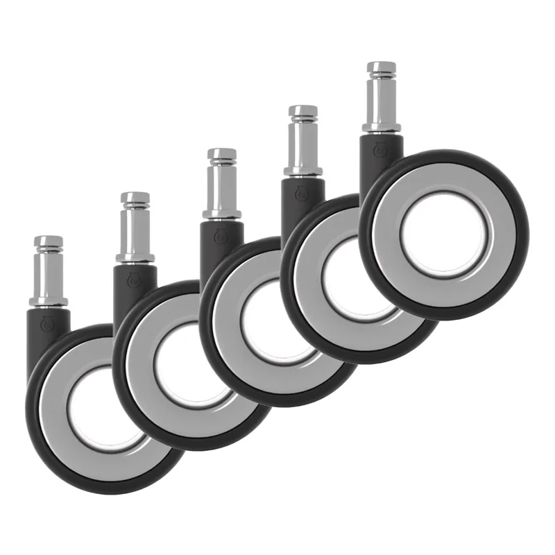 5-Pack 2.5 Inch M11 Hollow Silent Office Chair Caster Wheels, Ergonomic Upgrade Replacement Casters for Hardwood Floors
5-Pack 2.5 Inch M11 Hollow Silent Office Chair Caster Wheels, Ergonomic Upgrade Replacement Casters for Hardwood Floors