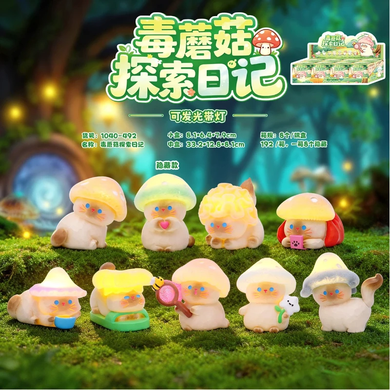 Hot Trend Cartoon Poison Mushroom Exploration Diary Blind Box Mini Figurine Desktop Ornament Home Interior Decor Surprise Gift
Hot Trend Cartoon Poison Mushroom Exploration Diary Blind Box Mini Figurine Desktop Ornament Home Interior Decor Surprise Gift