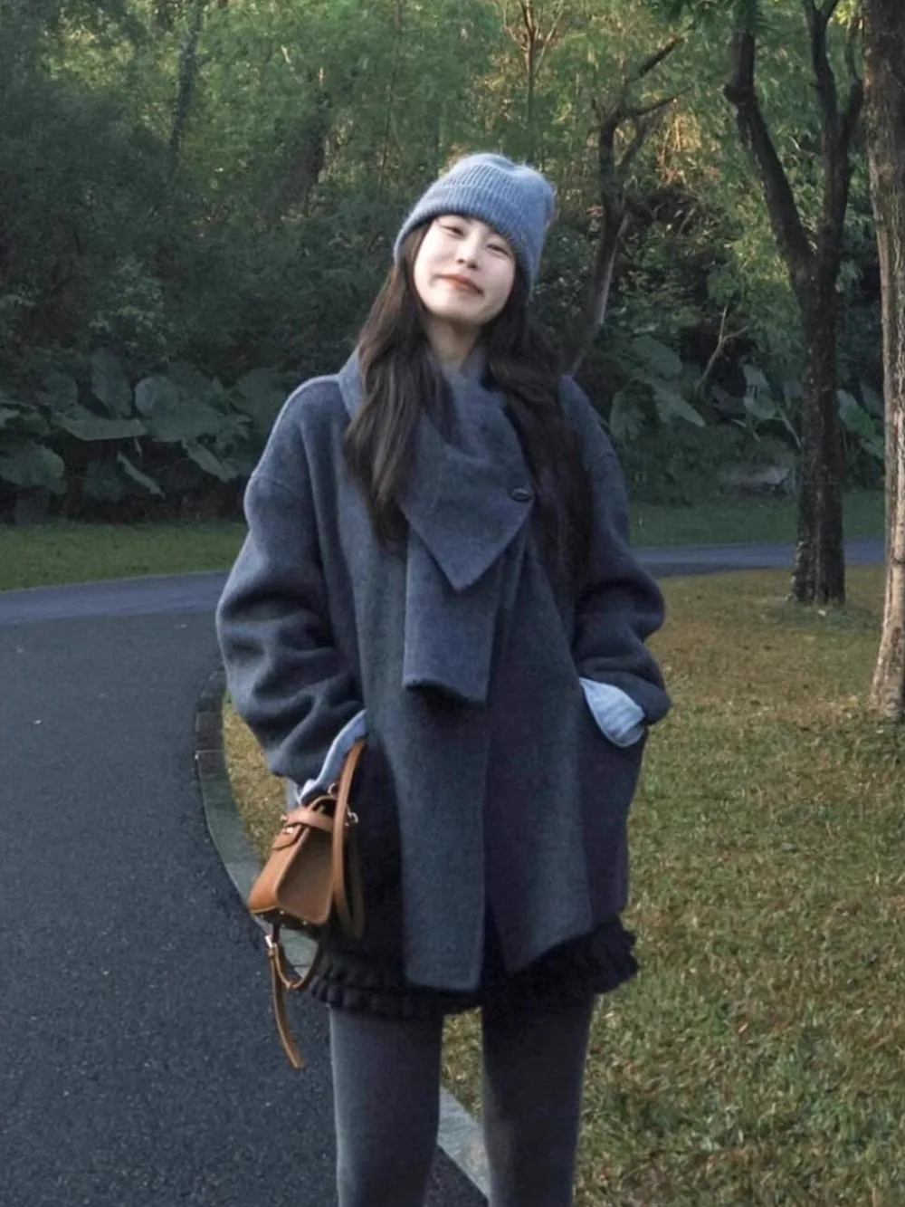 Deep ey Woolen Coat Women's Winter plus Size Loose Warm Turtlene Outerwear Vintage Sle Splicing Proc Thiened Long ...
Deep ey Woolen Coat Women's Winter plus Size Loose Warm Turtlene Outerwear Vintage Sle Splicing Proc Thiened Long ...