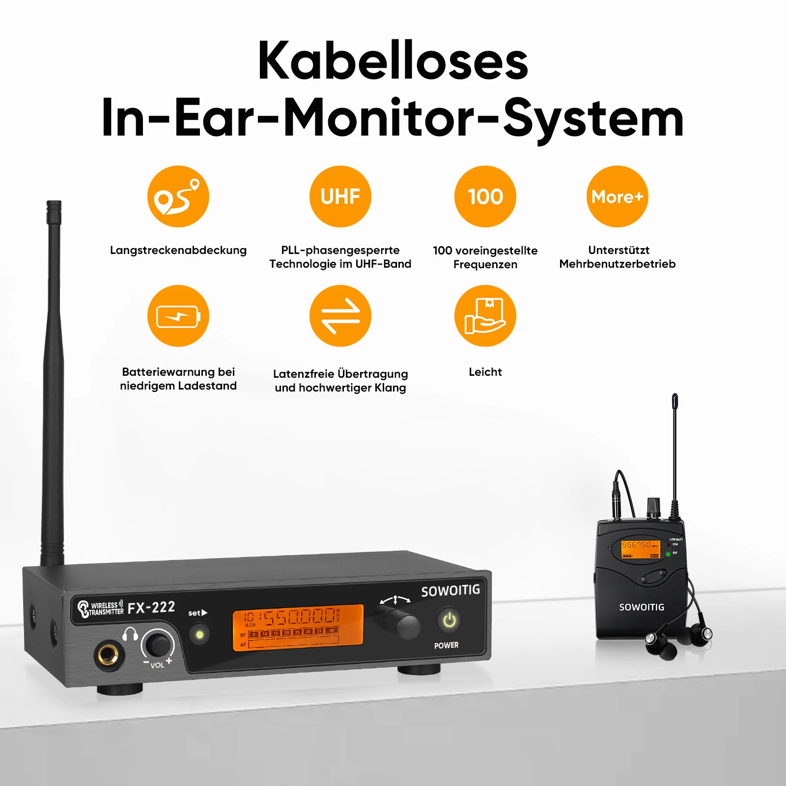 Fuluode Wireless Lavalier Microphone UHF Professional Headset Clip Mic Bodypack LED Display Bodypack Transmitter For Party Show
Fuluode Wireless Lavalier Microphone UHF Professional Headset Clip Mic Bodypack LED Display Bodypack Transmitter For Party Show