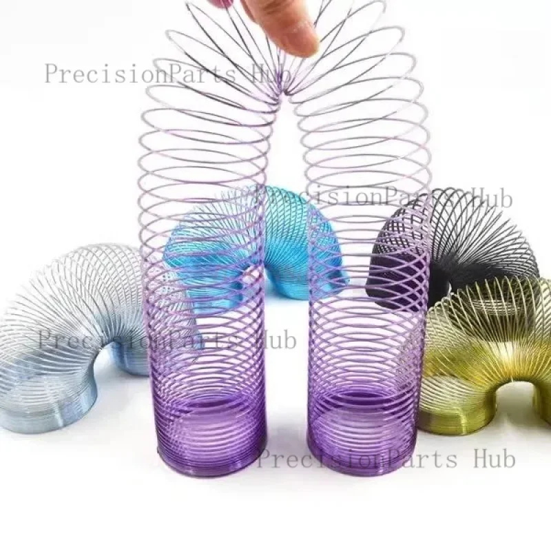 1pcs Wave Spring Density Wave Steel Wire Spring Down Stairs Propagation Physics Teaching Instrument