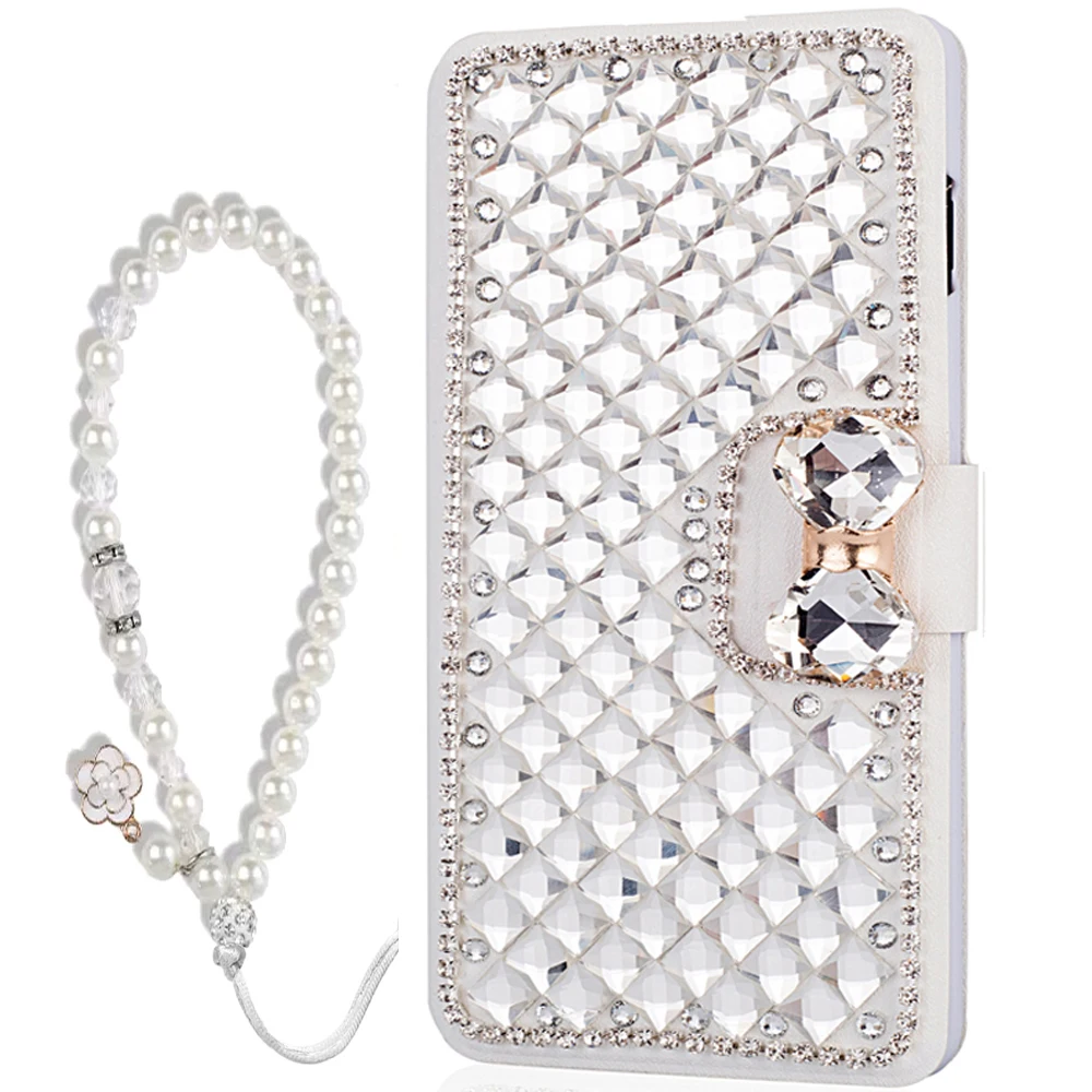 Luxury Diamond Leather Case For iPhone 15 14 Plus Bling Square Rhinestone Cover for iPhone 11 13 12 Pro Max with Pearl Lanyard
Luxury Diamond Leather Case For iPhone 15 14 Plus Bling Square Rhinestone Cover for iPhone 11 13 12 Pro Max with Pearl Lanyard