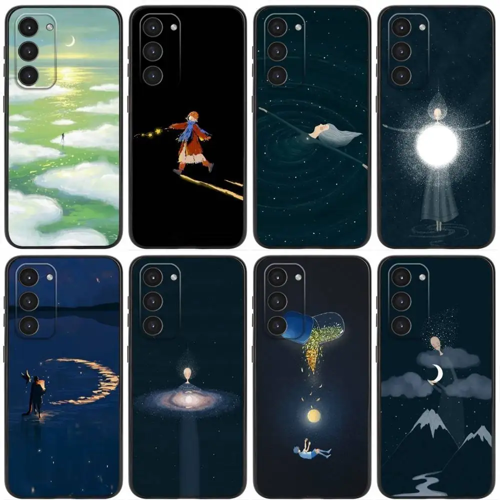 Walking above the clouds Phone Case For Samsung Galaxy A20,21s,22,31,32,52,53,72,73,80,91 Soft Liquid Silicone Black Cover
Walking above the clouds Phone Case For Samsung Galaxy A20,21s,22,31,32,52,53,72,73,80,91 Soft Liquid Silicone Black Cover