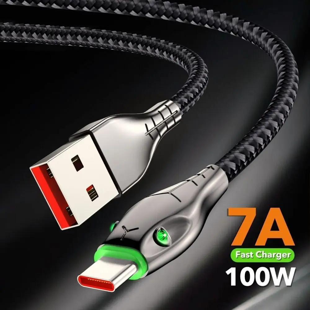 100W Fast Charger Upgrade 7A USB Type A To C Cable Type C Durable Data Wire Type-C Fast Charger for For HUAWEI Xiaomi Sumsung
100W Fast Charger Upgrade 7A USB Type A To C Cable Type C Durable Data Wire Type-C Fast Charger for For HUAWEI Xiaomi Sumsung