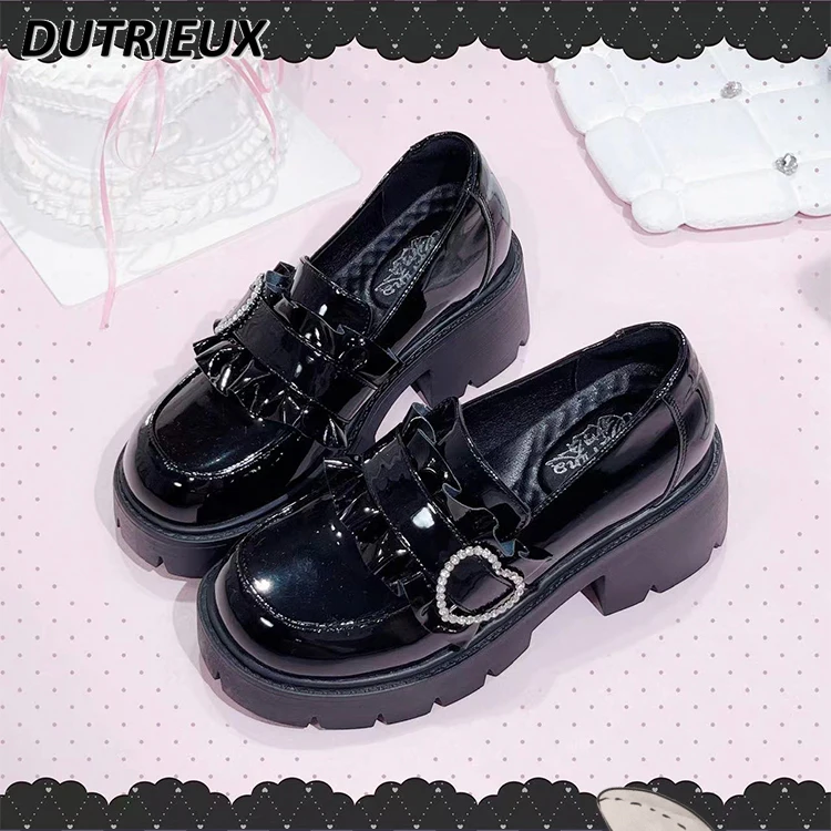 Japanese Style Sweet Cute Fashion Lolita Platform Shoes Subculture Elegant Casual Spring Autumn High Heels Pumps for Women
Japanese Style Sweet Cute Fashion Lolita Platform Shoes Subculture Elegant Casual Spring Autumn High Heels Pumps for Women