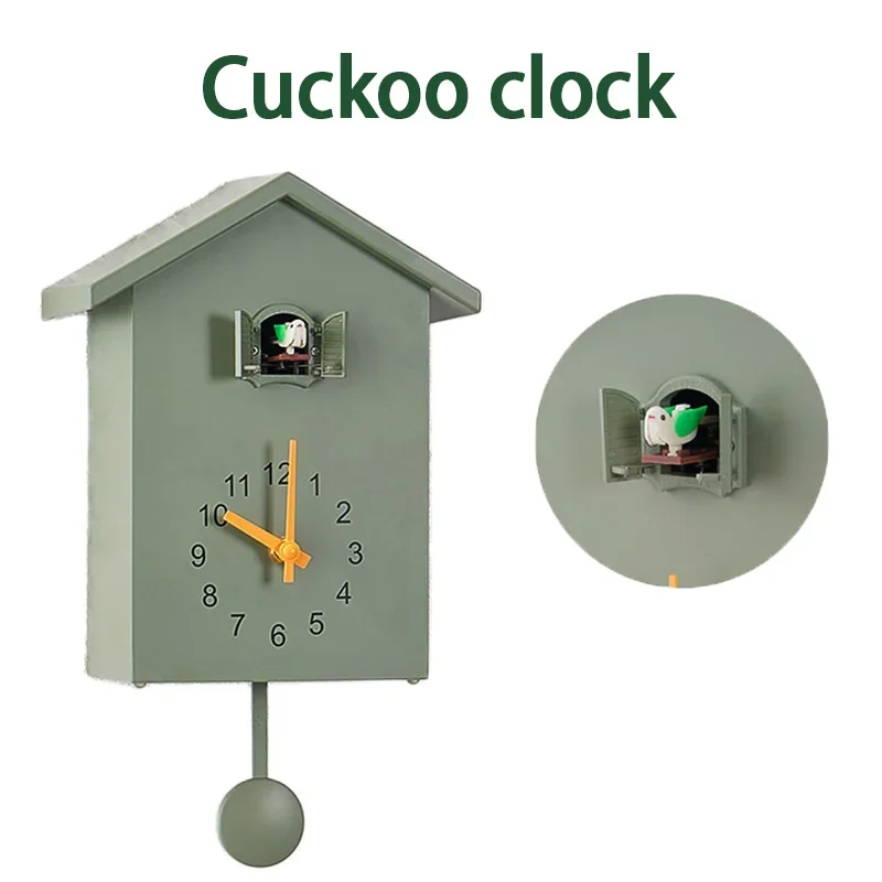 20x25cm Cuckoo Quartz Wall Clock Modern Bird Home Living Room Hanging Watch Horologe Clocks Timer Office Home Decoration Gifts
20x25cm Cuckoo Quartz Wall Clock Modern Bird Home Living Room Hanging Watch Horologe Clocks Timer Office Home Decoration Gifts