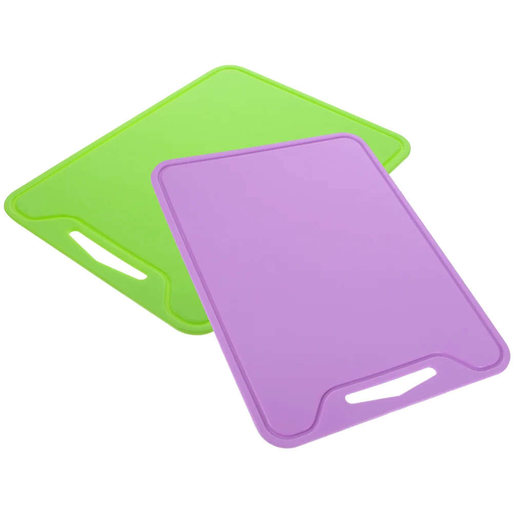 2 Pcs Portable Folding Silicone Cutting Board Food Grade Foldable Silica Gel Convenient Mat
2 Pcs Portable Folding Silicone Cutting Board Food Grade Foldable Silica Gel Convenient Mat
