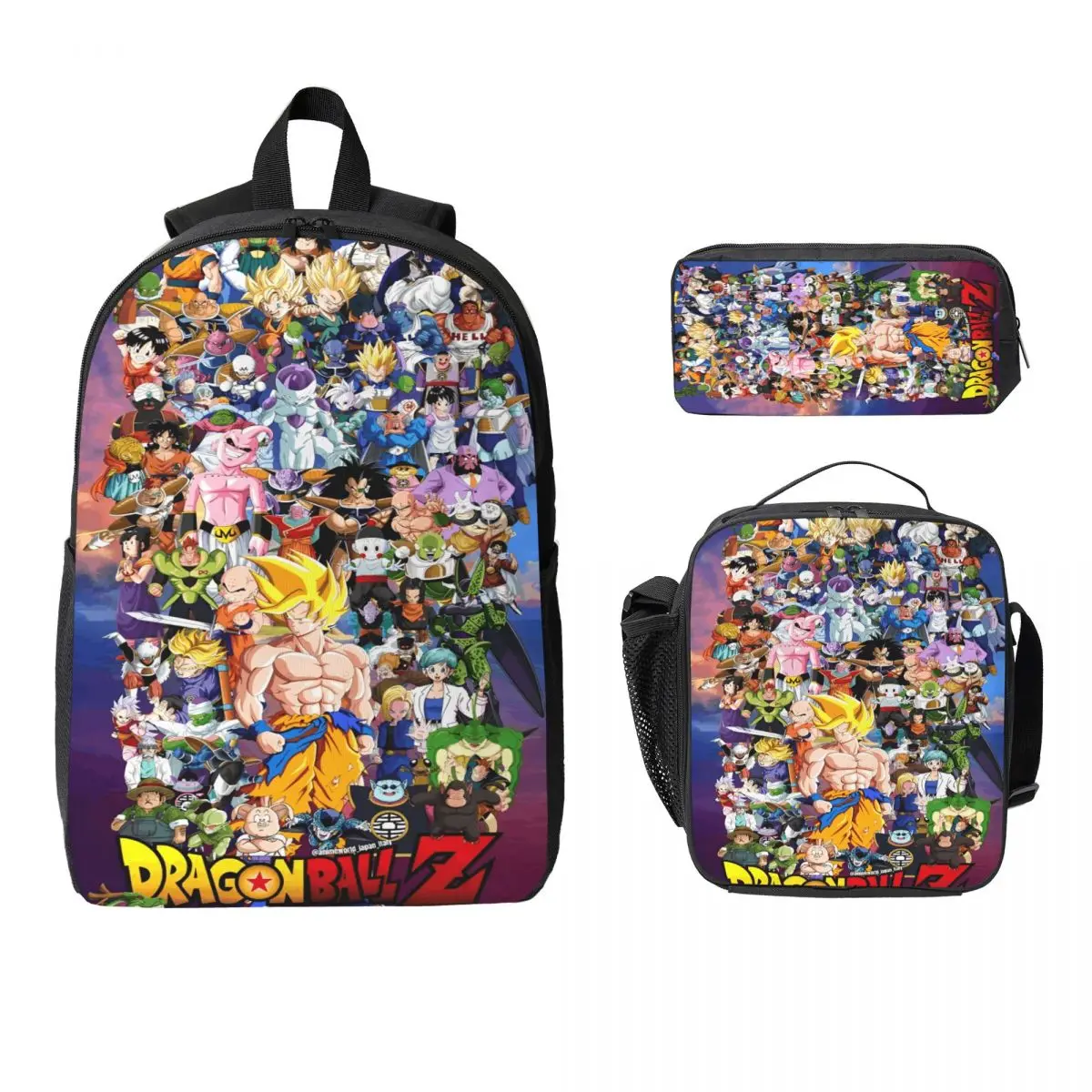3Pcs DragonBallZ merch Backpack Set for Kids Pencil Boxes Bookbag Sets with Lunch Box For School Students Daypack
3Pcs DragonBallZ merch Backpack Set for Kids Pencil Boxes Bookbag Sets with Lunch Box For School Students Daypack