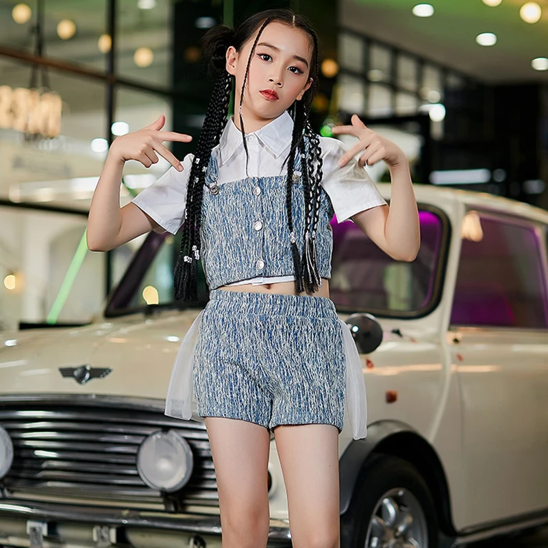 2024 New Ballroom Hip Hop Dance Costumes For Kids Loose Outfits Girls Group Jazz Performance Costumes Stage Clothes DQS15655
2024 New Ballroom Hip Hop Dance Costumes For Kids Loose Outfits Girls Group Jazz Performance Costumes Stage Clothes DQS15655