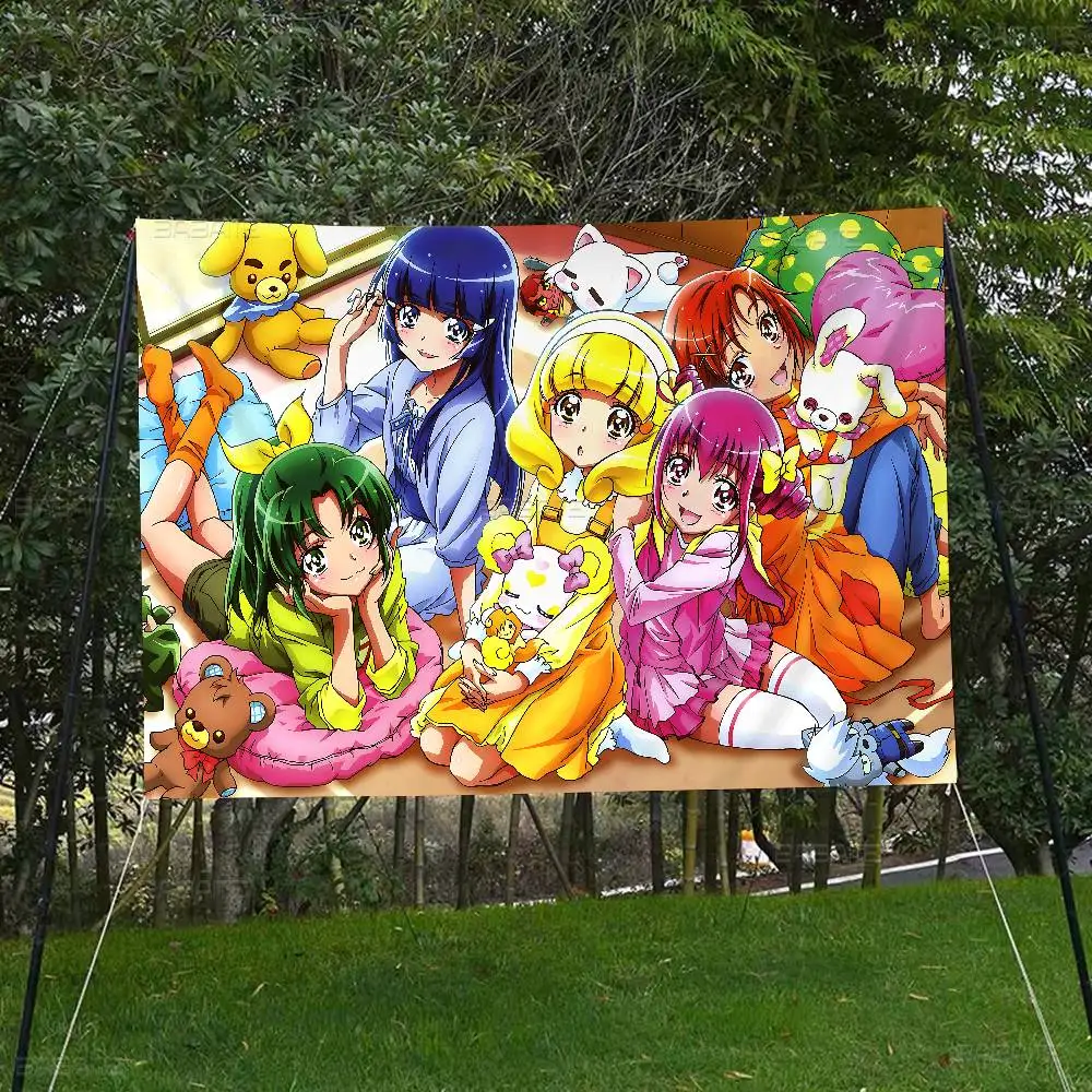 Smile Precure Anime Large Size Shop Art Promotion Advertising Booth Flag Hanging Banners
Smile Precure Anime Large Size Shop Art Promotion Advertising Booth Flag Hanging Banners
