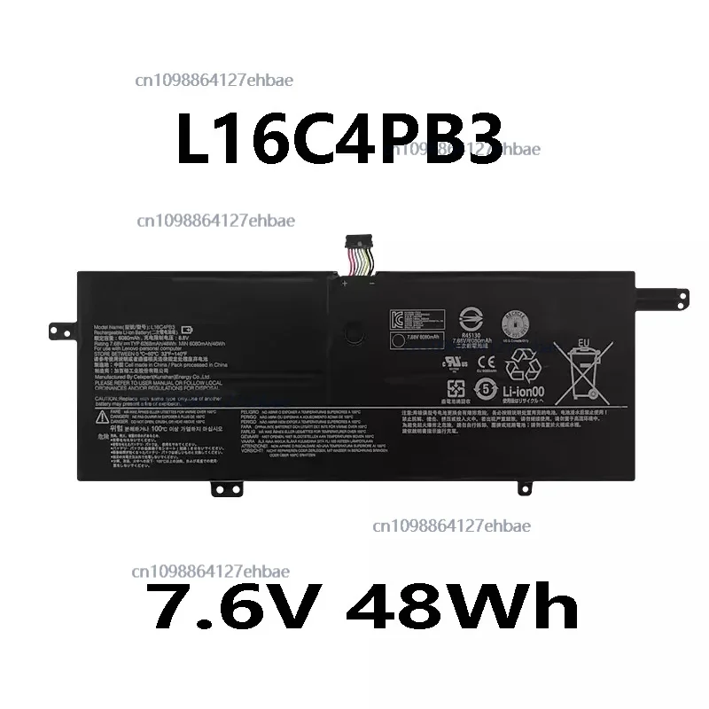 L16C4PB3 L16M4PB3 7.6V 48Wh Laptop Battery for Lenovo IdeaPad 720S-13ARR 720s-13IKB L16L4PB3Fast ship
L16C4PB3 L16M4PB3 7.6V 48Wh Laptop Battery for Lenovo IdeaPad 720S-13ARR 720s-13IKB L16L4PB3Fast ship